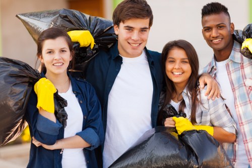 Eco-friendly rubbish recycling process